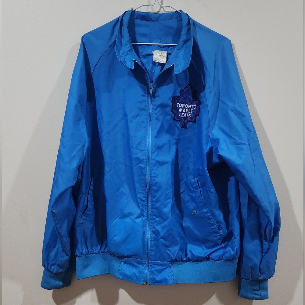 Blue Toronto Maple Leafs Jacket